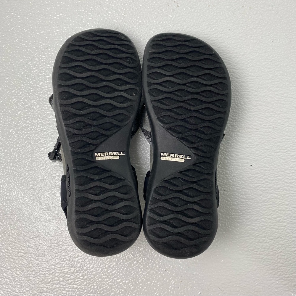 NEW MERRELL District Muri Lattice Sandals Womens Black Gray 5 - Picture 7 of 7